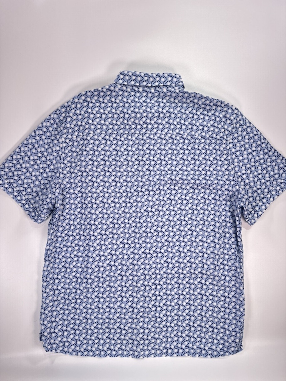 Age Of Wisdom Men’s Golf Print Short Sleeve Button Up Modal Shirt
large - Picture 8 of 11